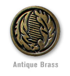 antique brass